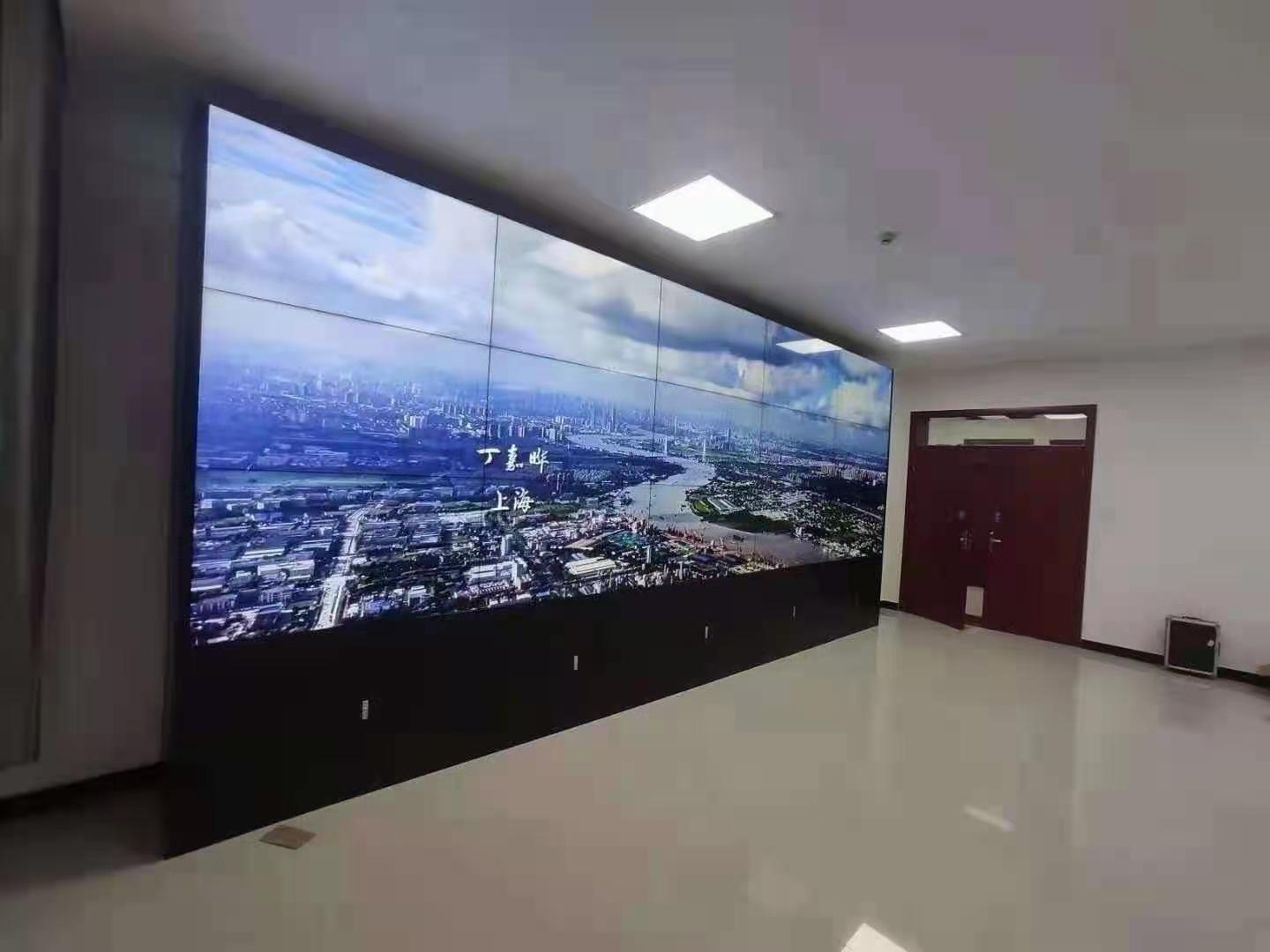 德保拼接屏-55寸京东方液晶拼接屏3X4案例展示